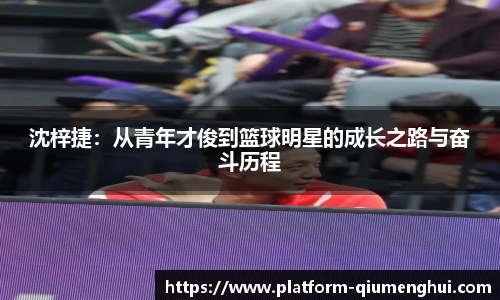 沈梓捷：从青年才俊到篮球明星的成长之路与奋斗历程